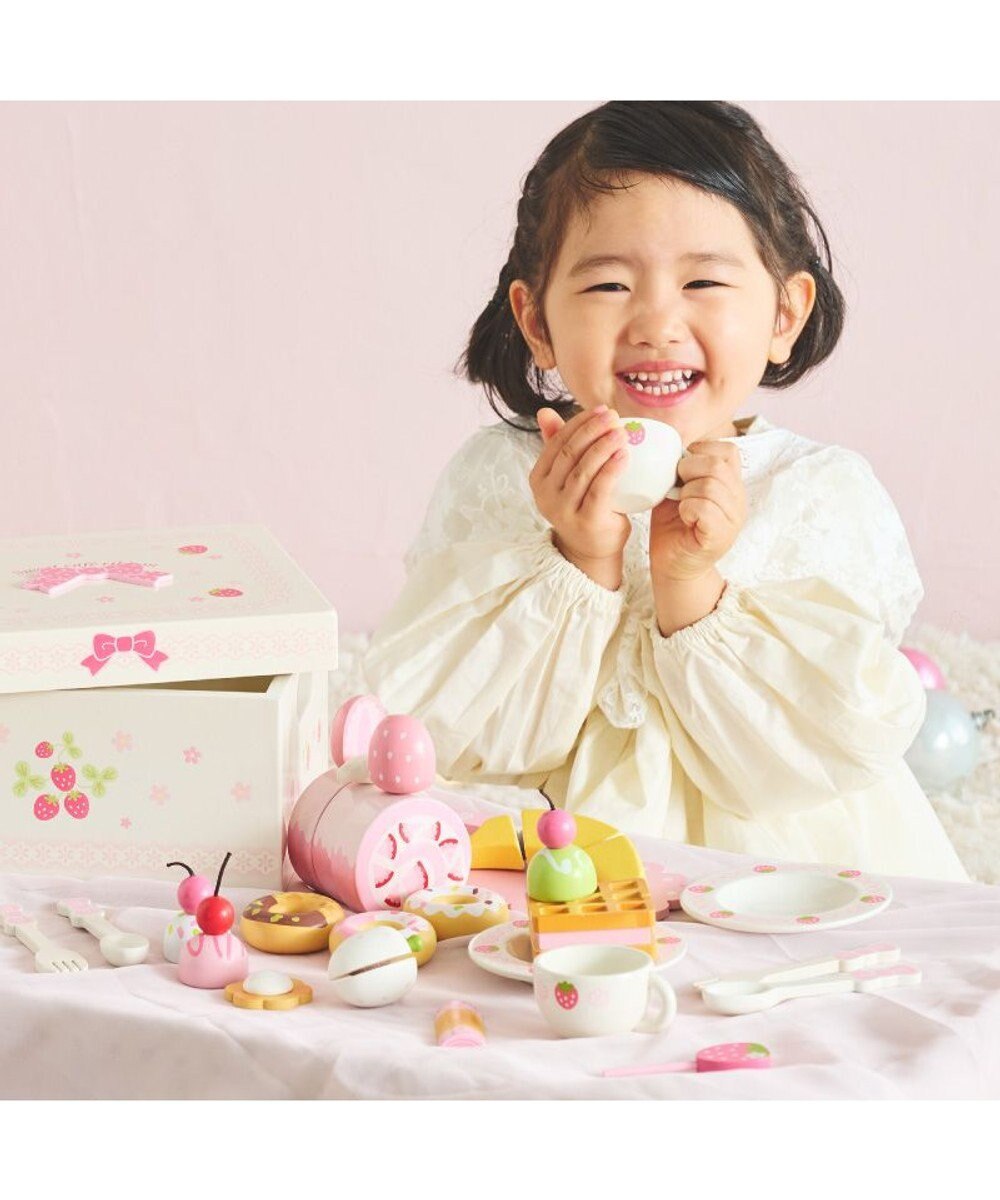 Mother Garden 家家酒 下午茶 幸福時光《絲帶款 奶油白》