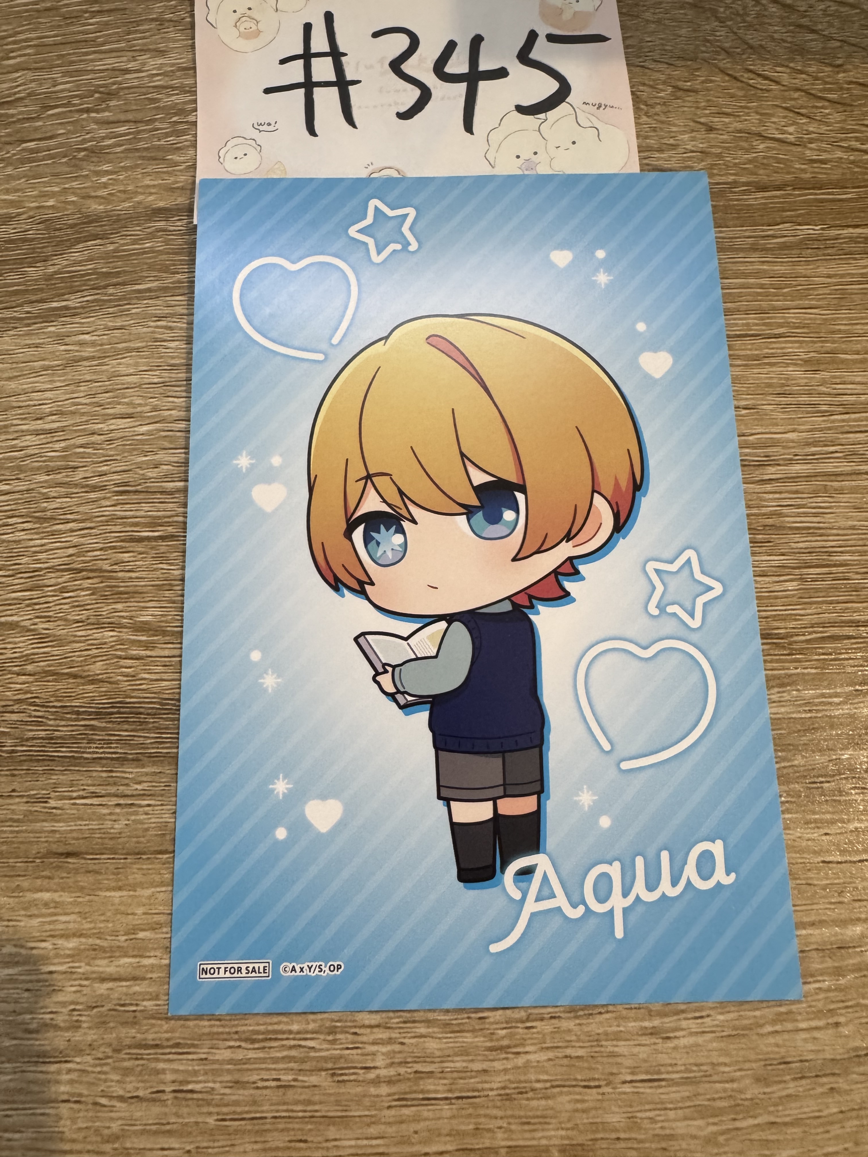 我推的孩子 AQUA 明信片  #345