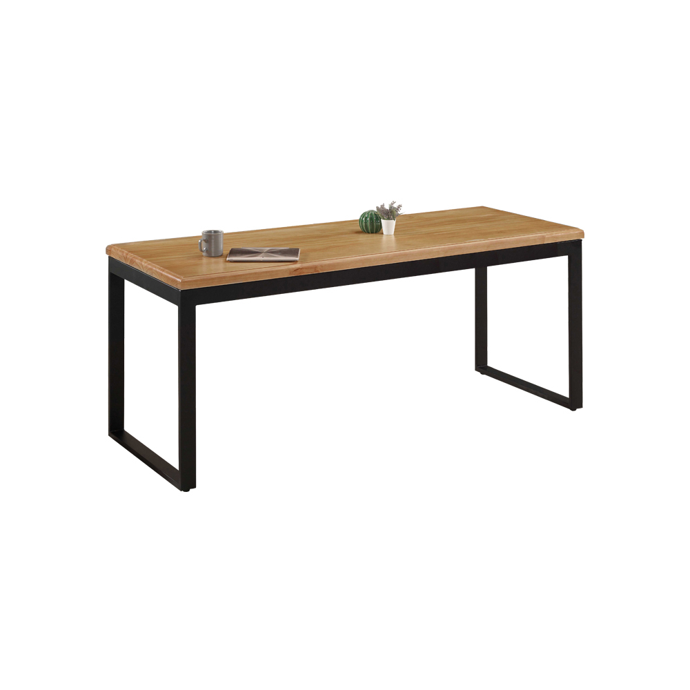 菲森6尺工業風實木餐桌/工作桌/長桌/會議桌/休閒桌