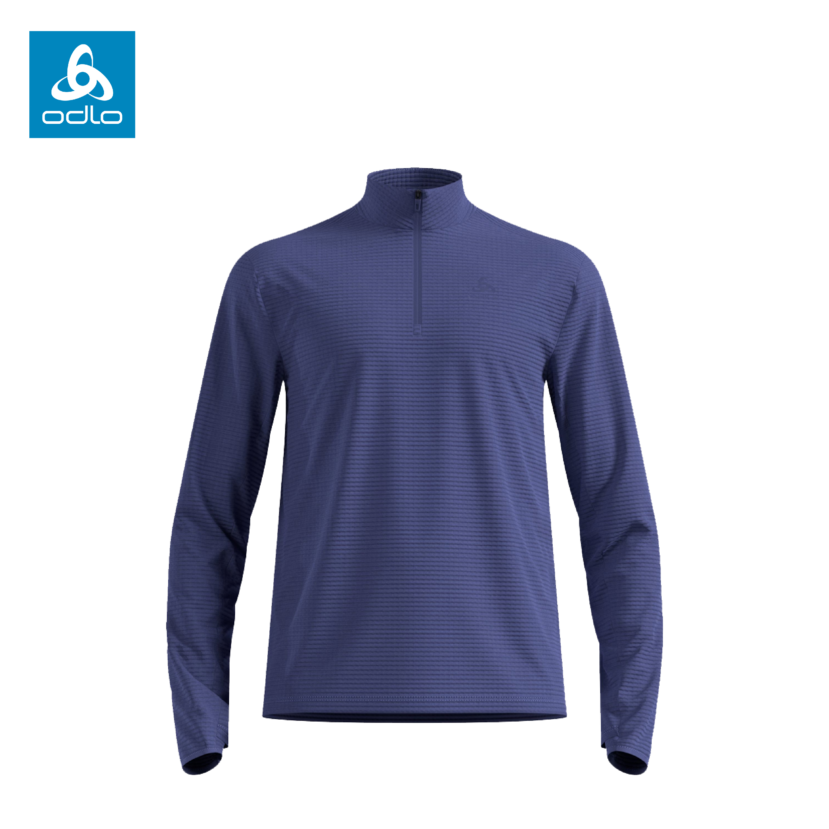 ODLO 瑞士 格紋刷毛半開拉鍊衫 男款 (2色) 01OD316012