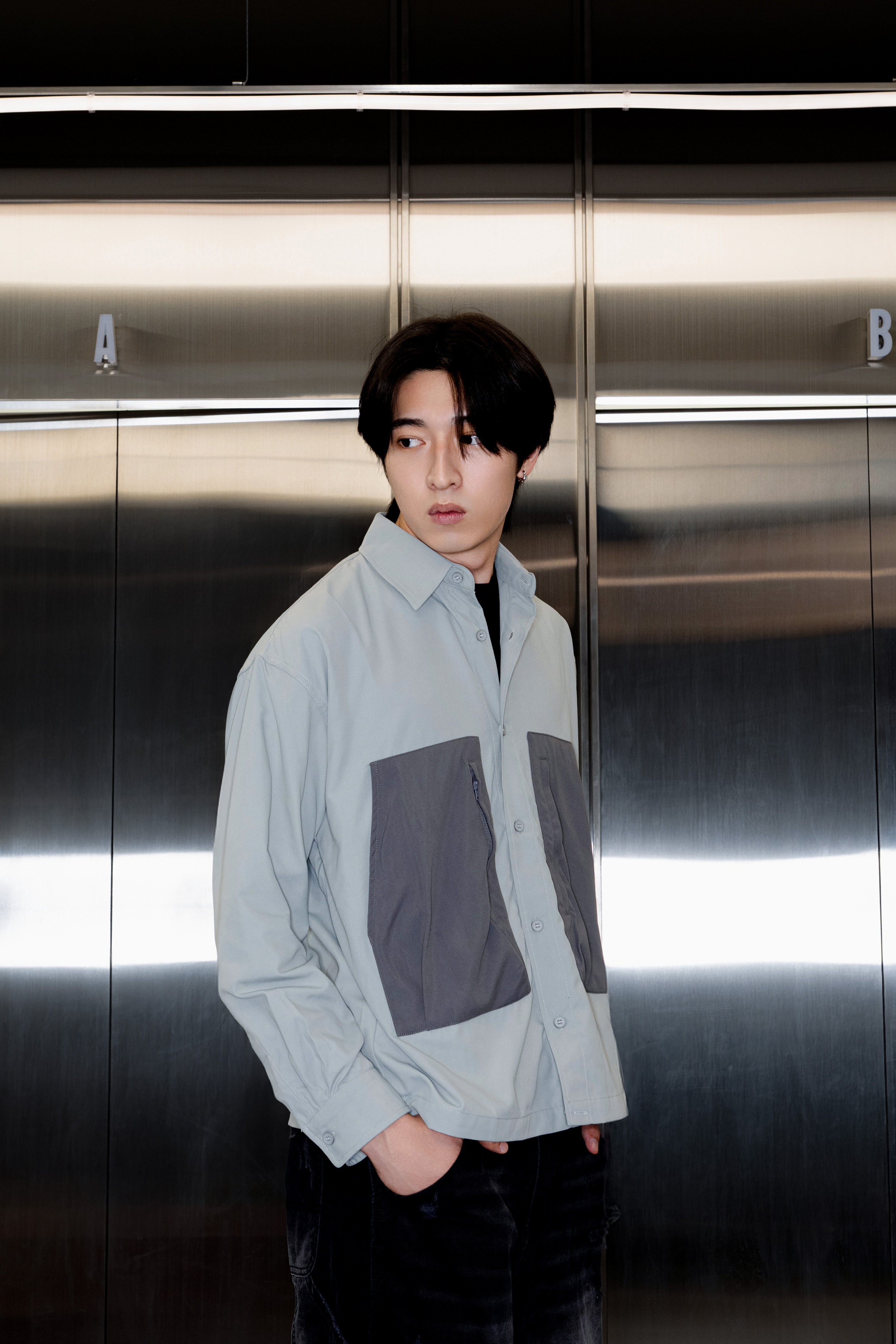 SIMON MADE TL-2318 【S+】 雙專利 SCOTCHGARD/SUPPLEX 吸溼 快乾 伐木口袋 長袖 襯衫