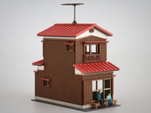梅桜堂 ST-011-15C 1/150 雙層住宅 B 彩色版.套件