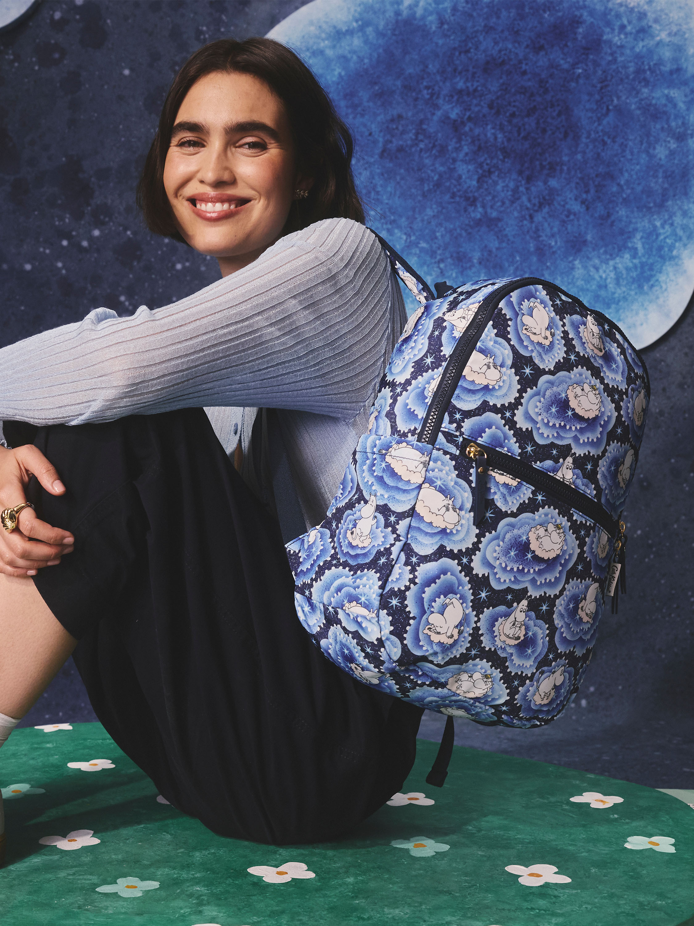 Moomin Clouds 輕量機能型折疊後背包