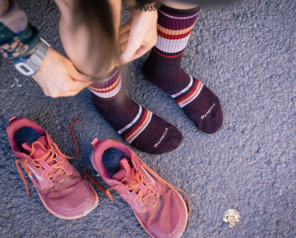 Point6 Ridgeline Light Crew 美利奴羊毛襪