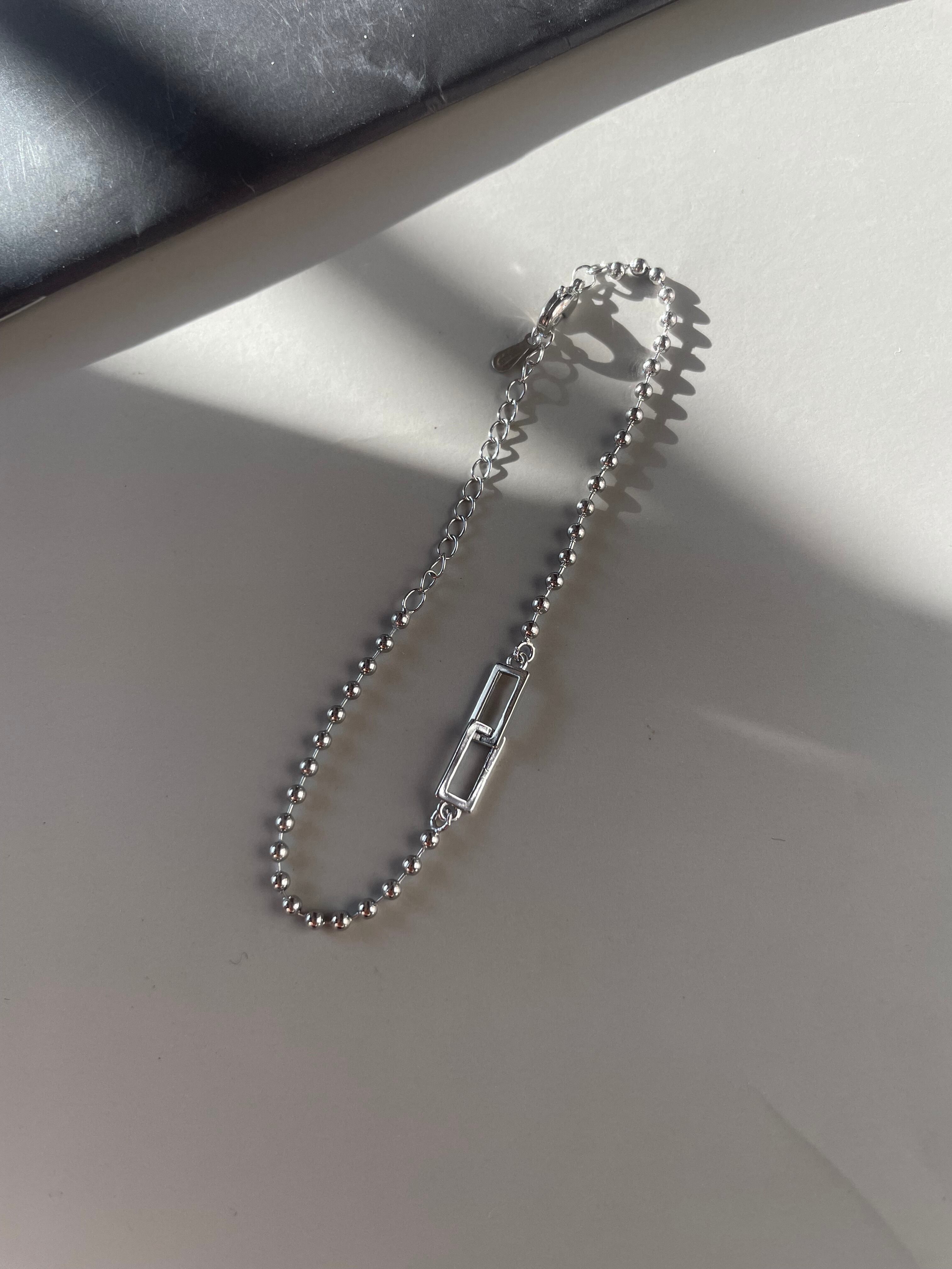 double square charm bracelet