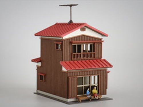 梅桜堂 ST-010-15C 1/150 雙層住宅 A 彩色版.套件