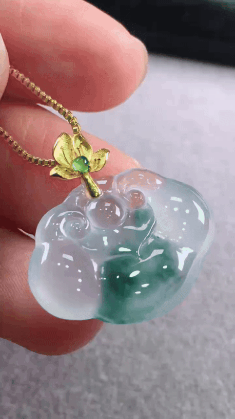 1013314 翡翠如意鎖