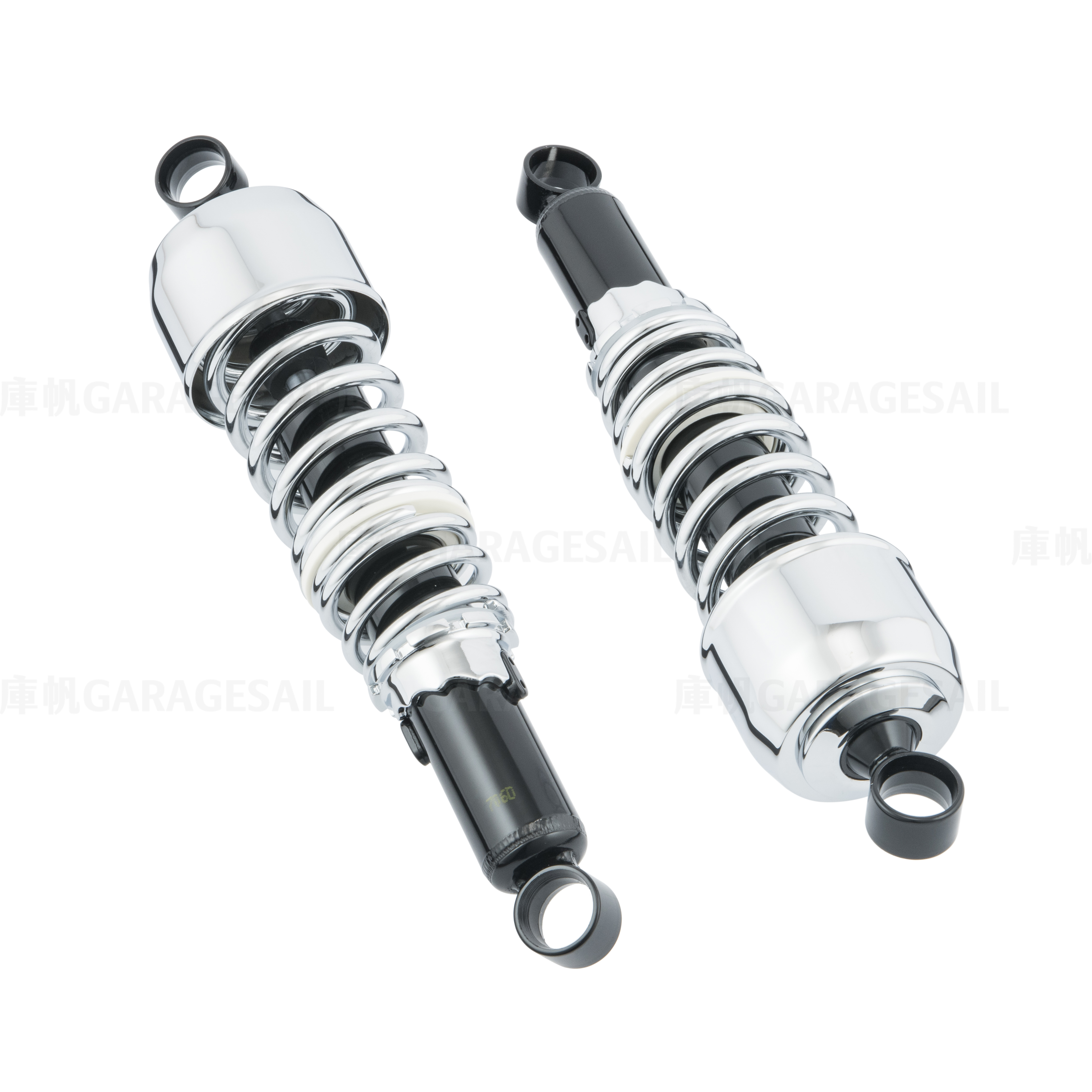 復古 雙槍 避震器 銀彈簧 292mm