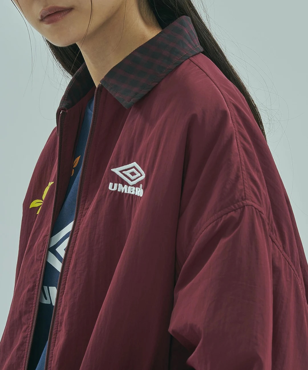 UMBRO × ROSE BUD/ NYLON PUFFER JACKET