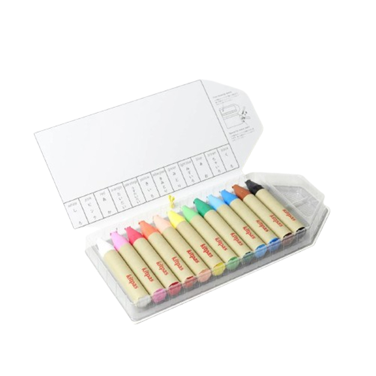 日本Kitpas 大蠟筆12色