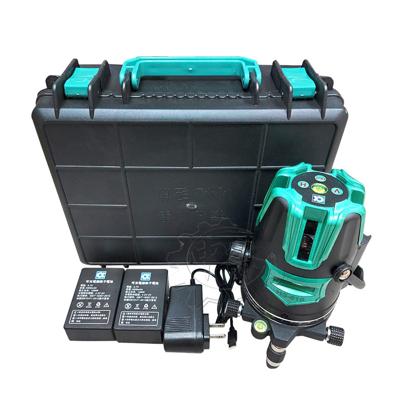 ＊中崙五金【附發票】綠光雷射水平儀 HS-618 重捶式 雷射水平儀(不含腳架) 墨線儀 無自動整平 中國製