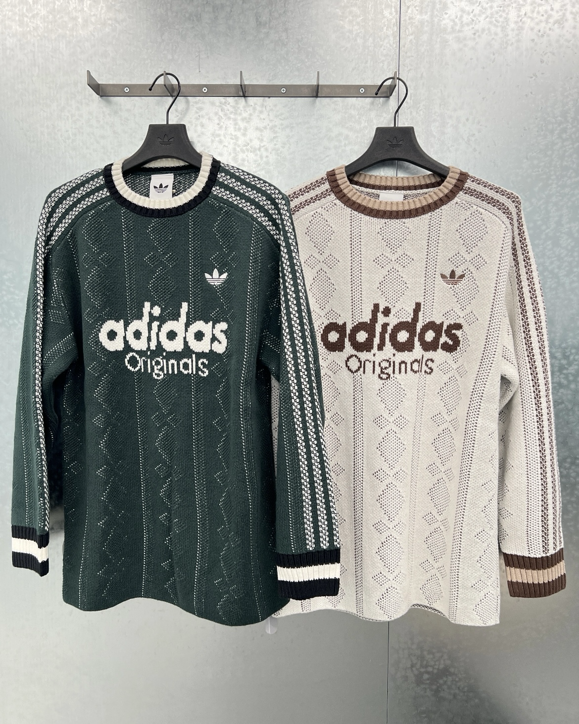 Adidas Originals U SWEATSHIRT 毛衣針織衫字母長袖上衣KS5956 KS5957