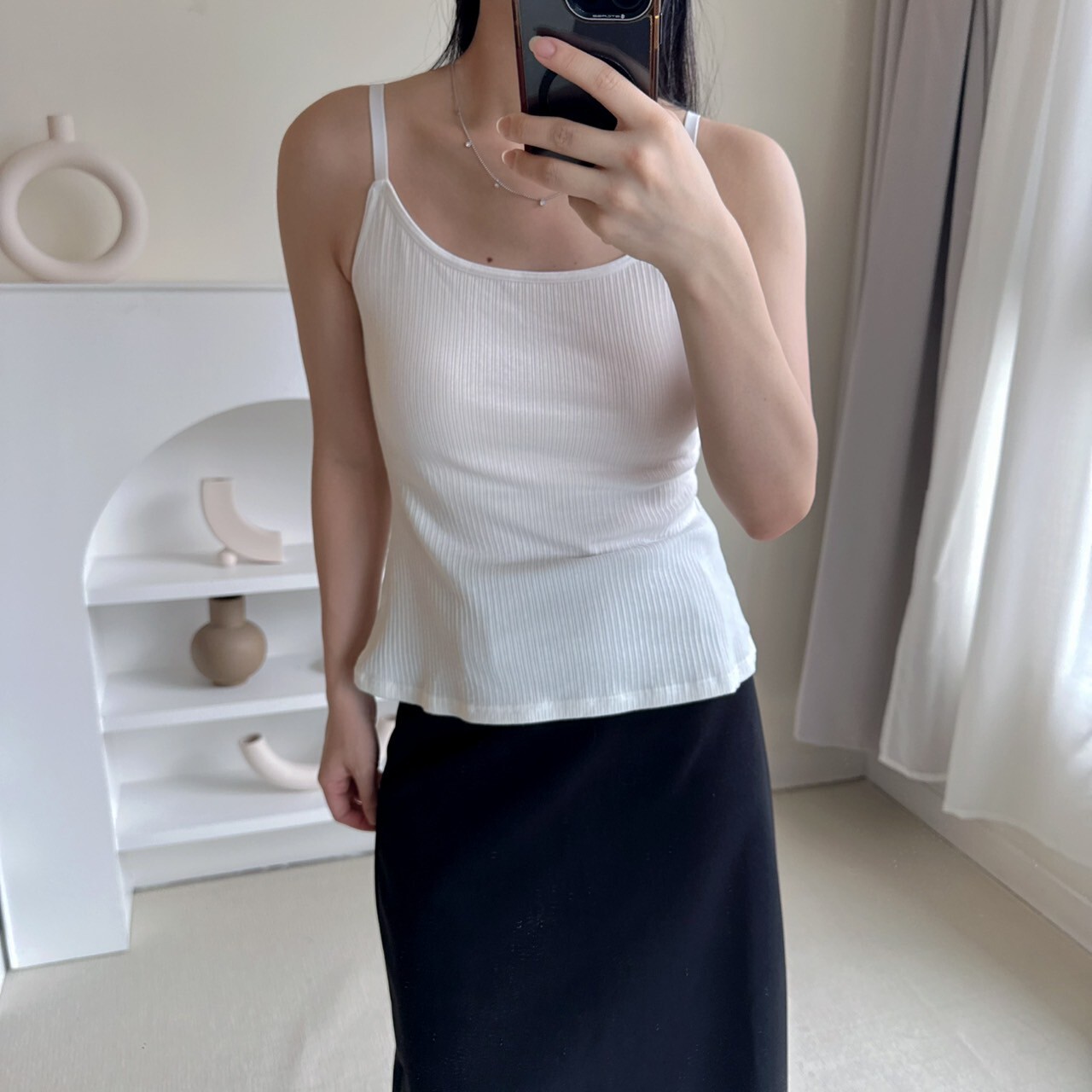 收腰鳶尾氣質下擺（Bratop）（現貨）