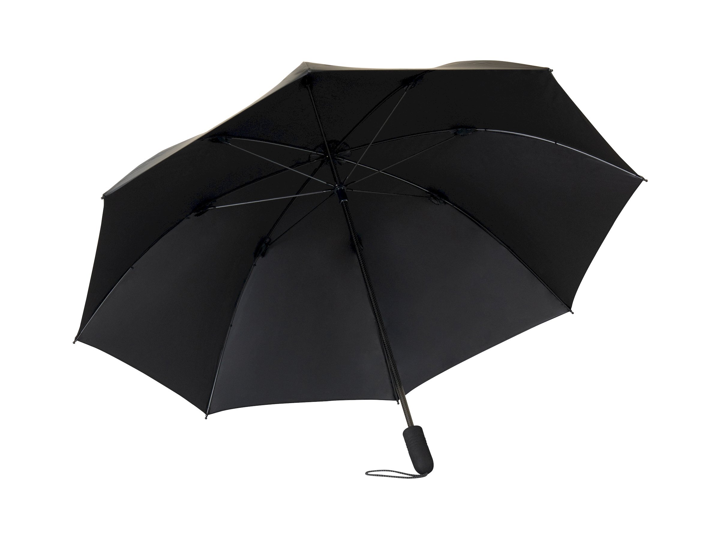 no/W 極輕量碳纖維直傘 158g ＊黑膠全遮版＊