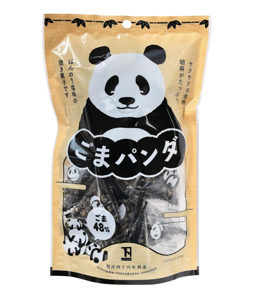 日本 內山藤三郎商店 芝麻熊貓 80g