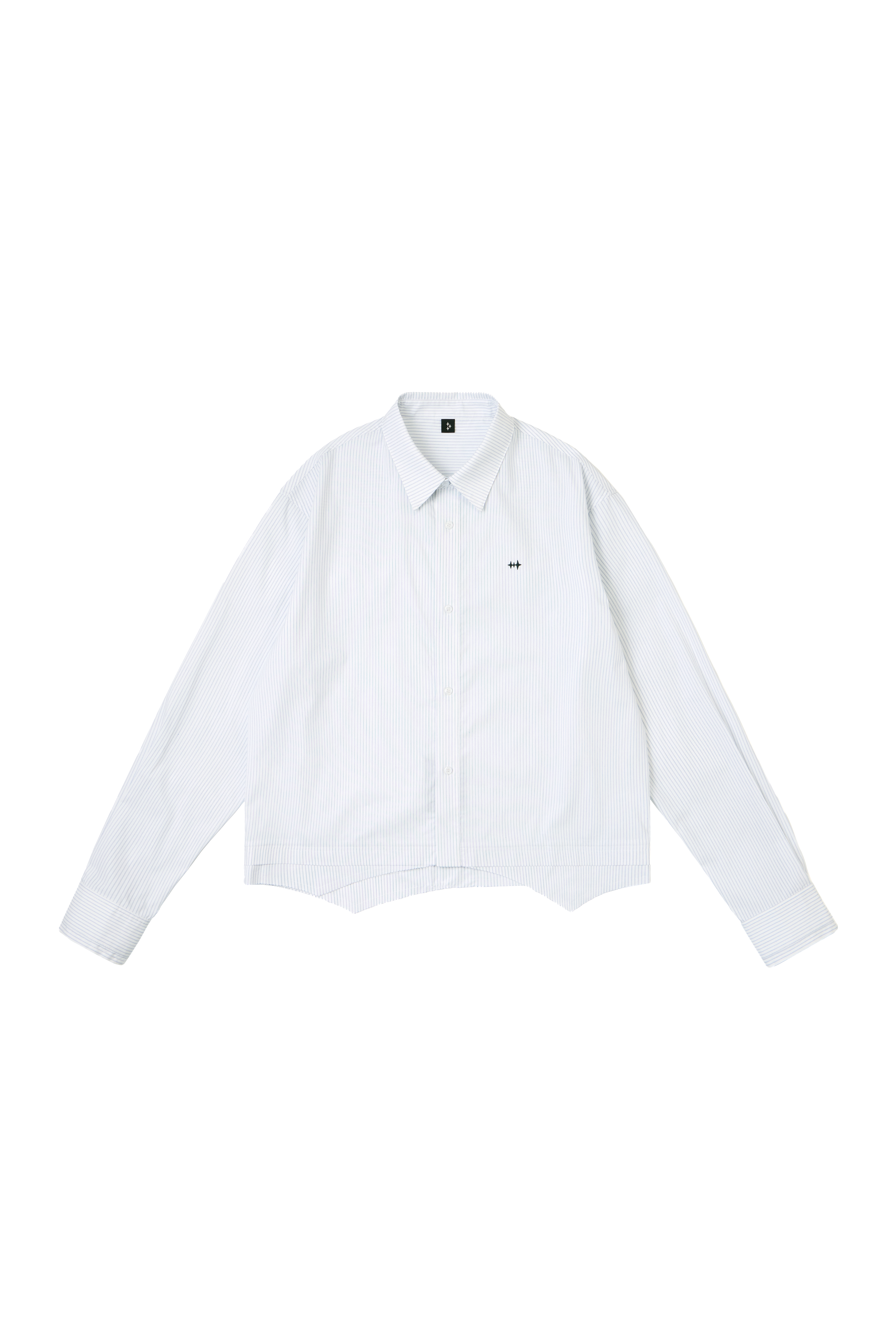 ARC BASIC STRIPED SHIRT - WHITE