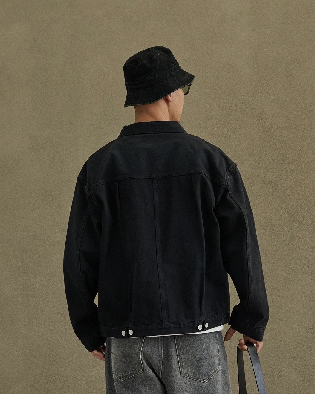 #預購 BROSHOOD 25AW 日系寬鬆 阿蘇特 水洗做舊牛仔外套