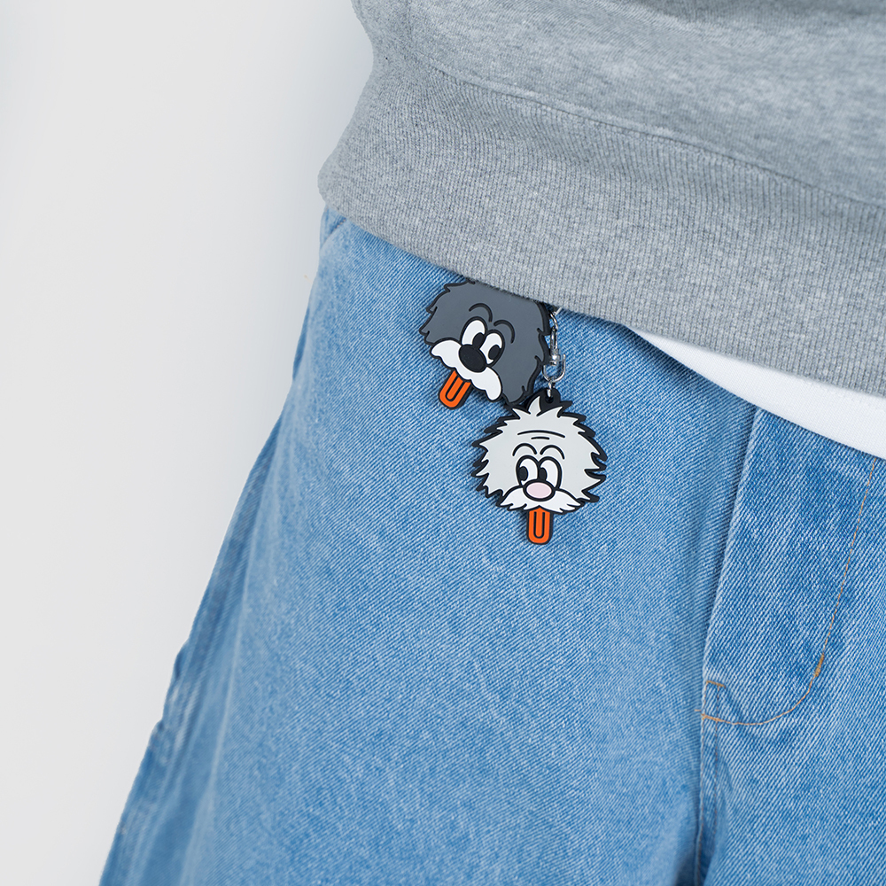 ( 滿額贈品不販售 ) UNIVERSAL OVERALL 聯名 | 狗狗鑰匙圈