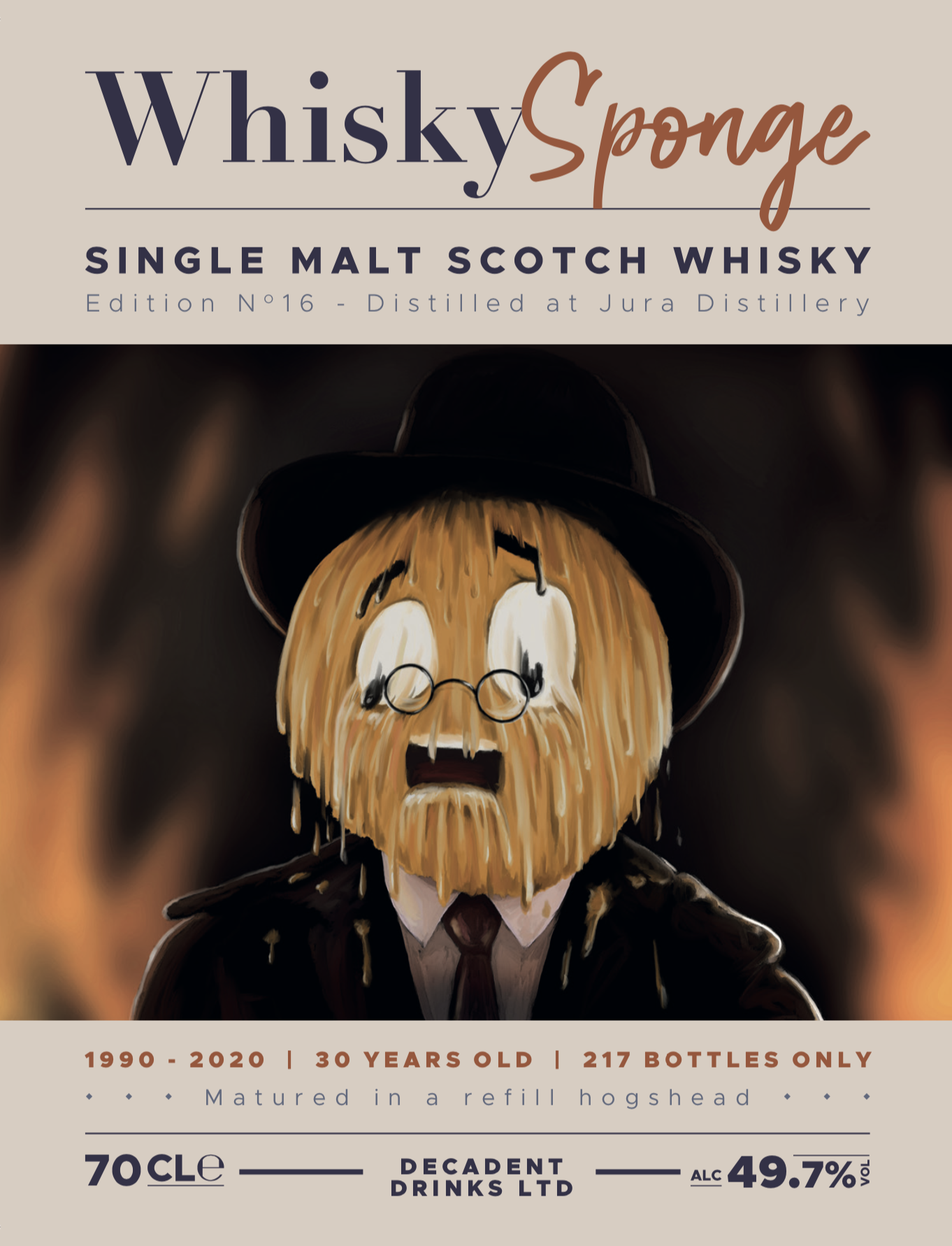 Jura 1990 30YO Whisky Sponge Edition No.16 49.7%