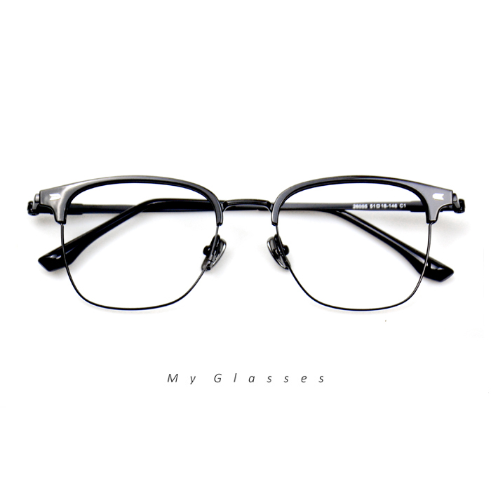 C477鈦金屬半框眼鏡
