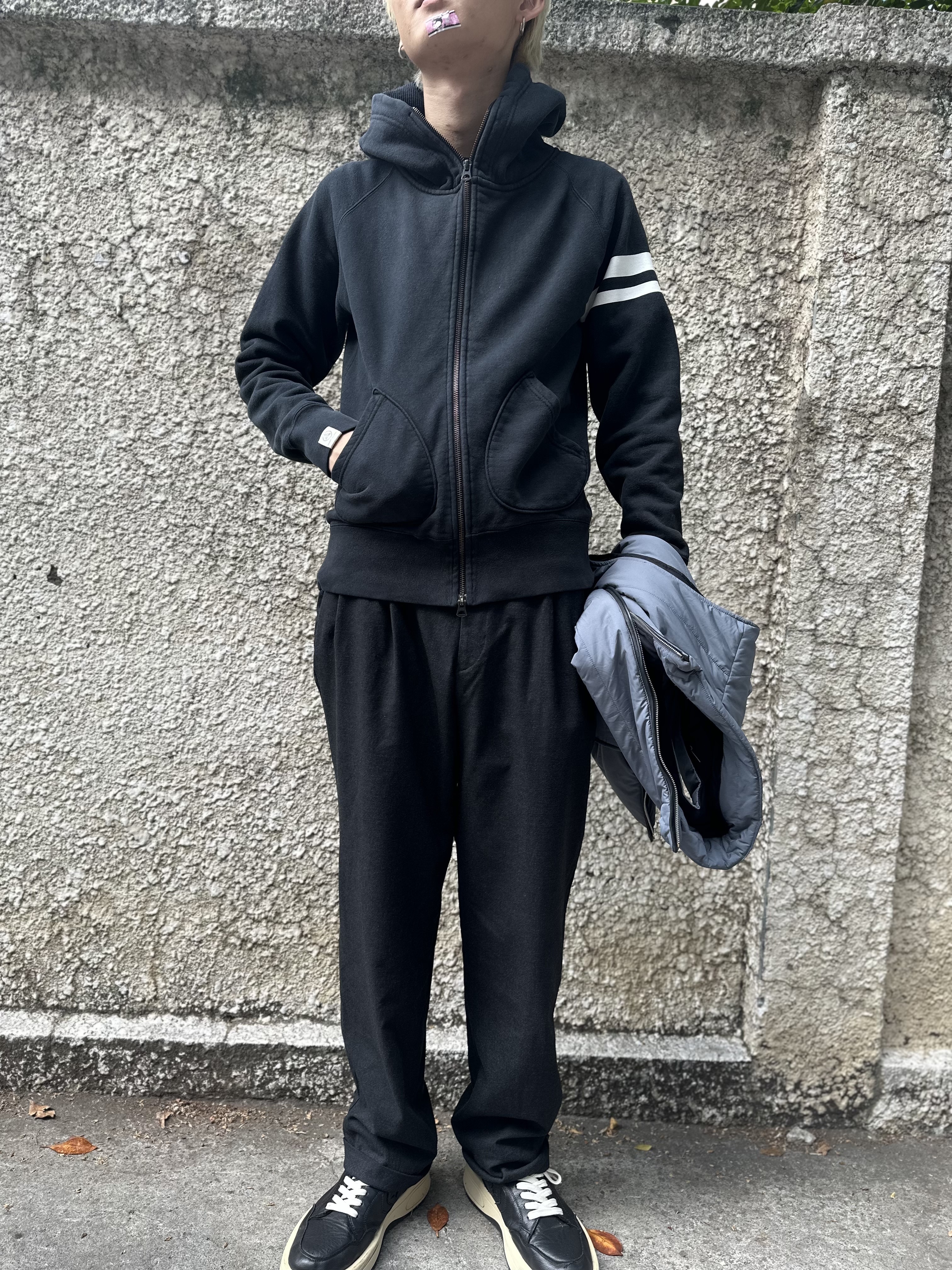 MOMOTARO JEANS Zip-up Sweat Parka