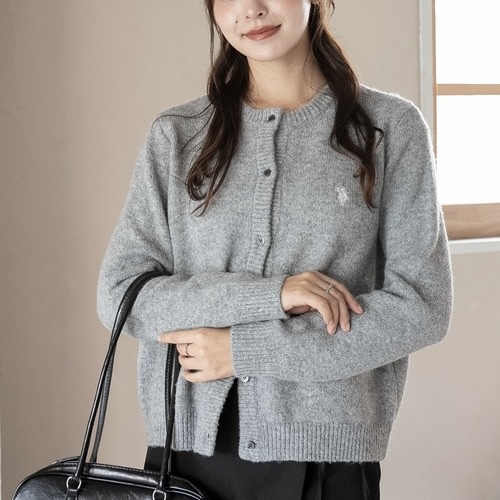 U.S. POLO ASSN. x WEGO 針織 圓領小外套 開襟衫 獨家款 99111750