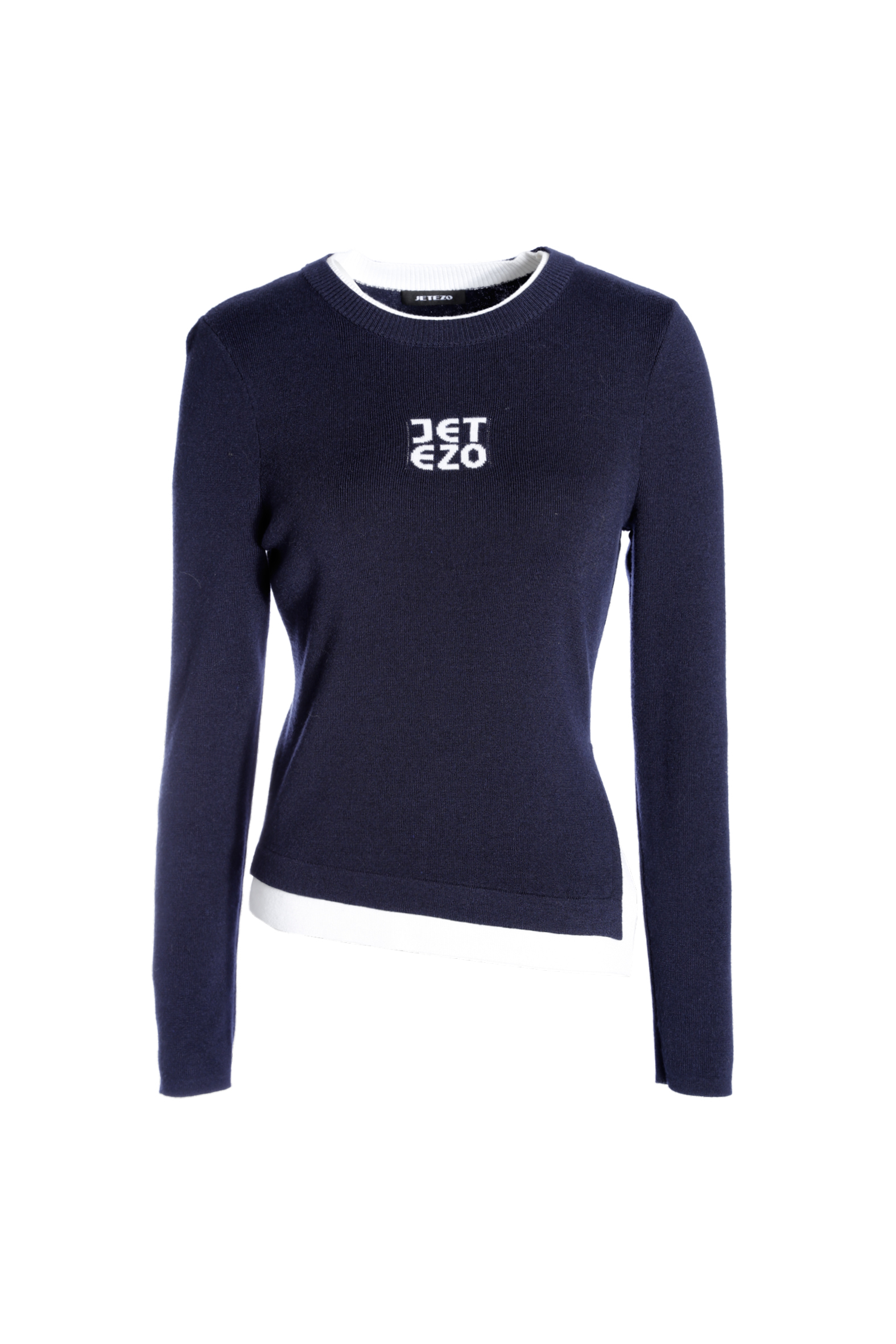 BE15270A1 法式極簡 JE 立體刺繡不規則上衣