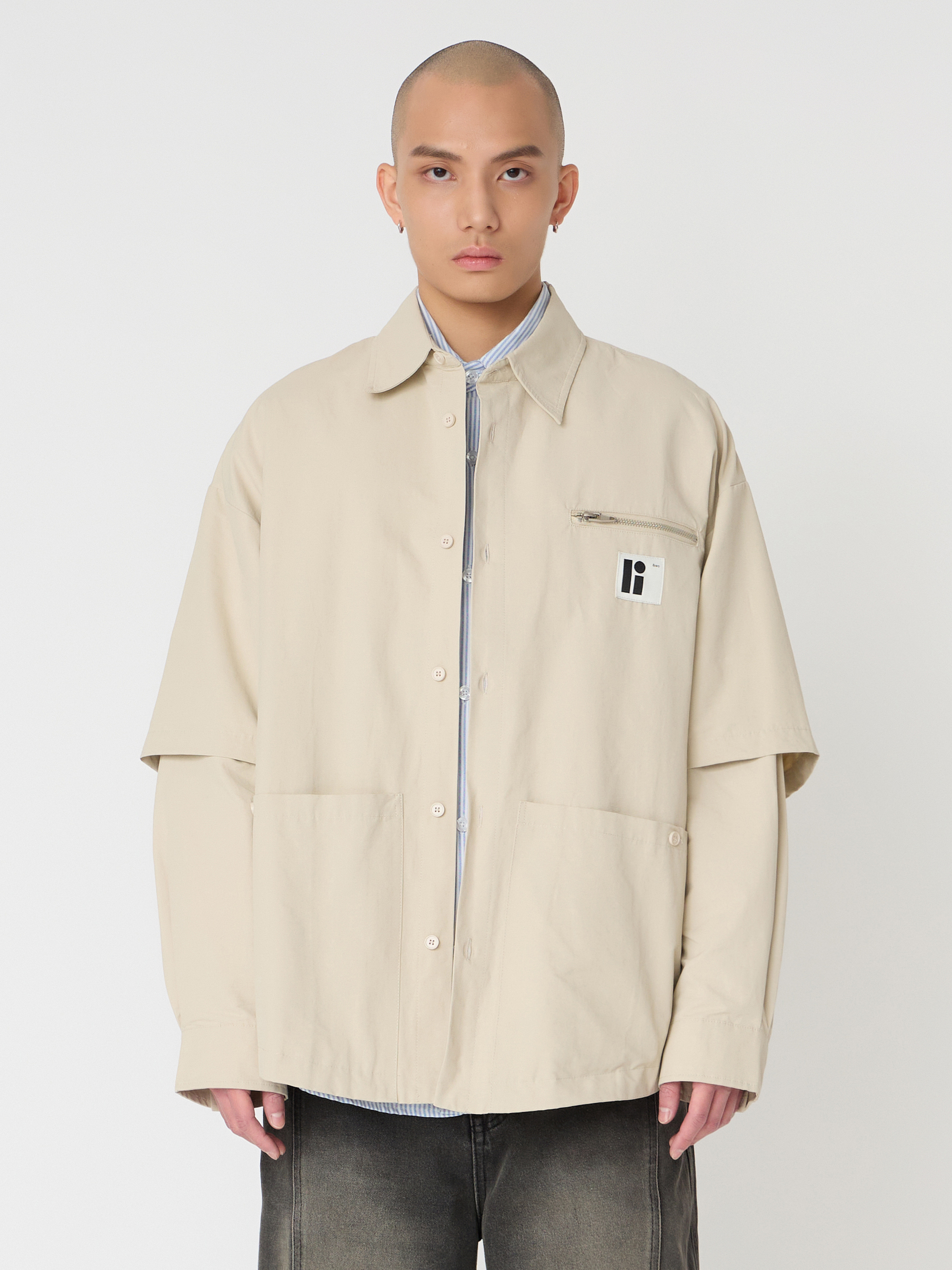 NOIR Layer-Up雙層袖外套