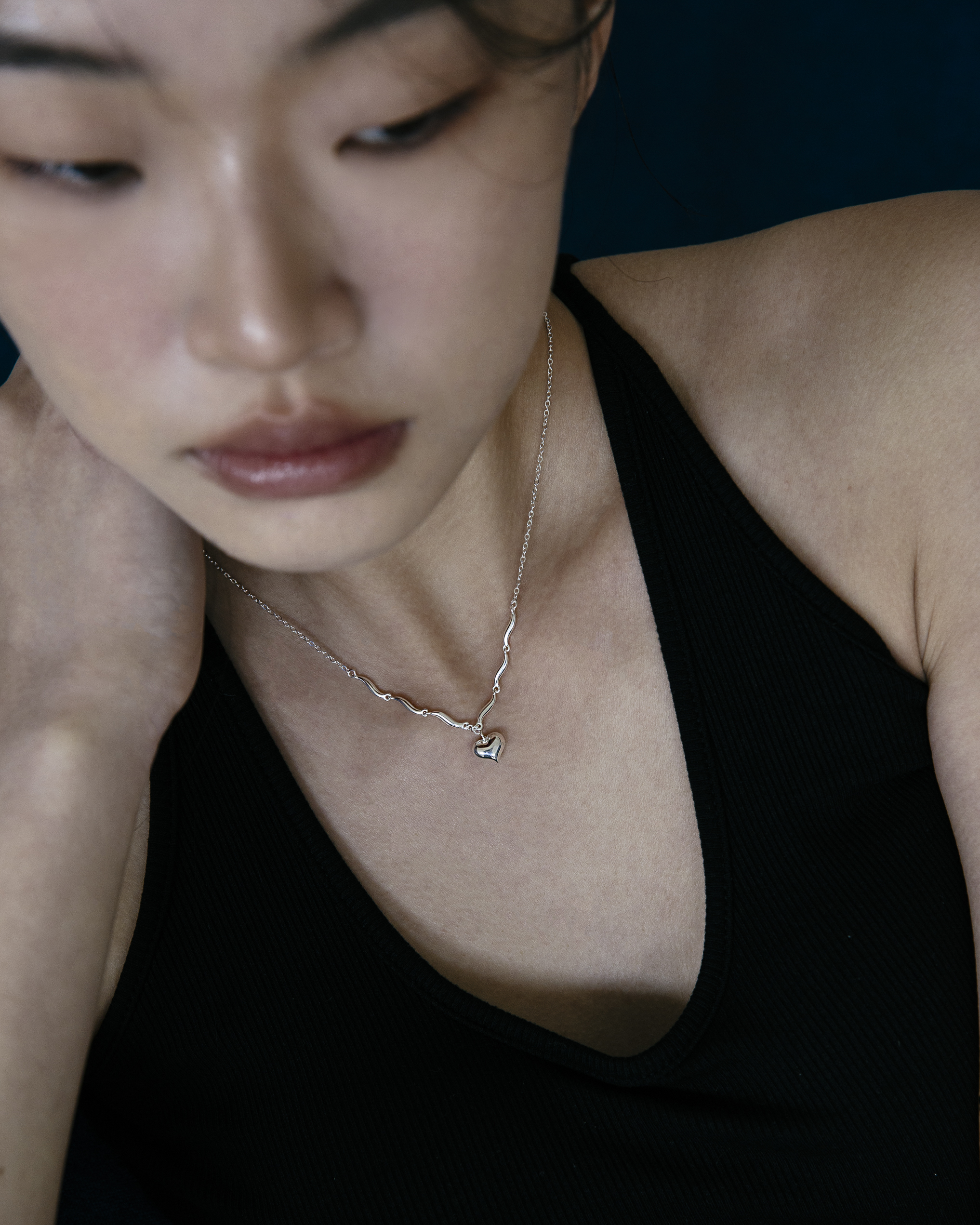 Wave Heart 項鍊