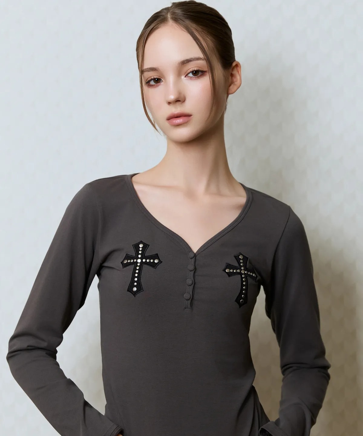 LUVISTRUE GT PATCH SLEEVE TEE