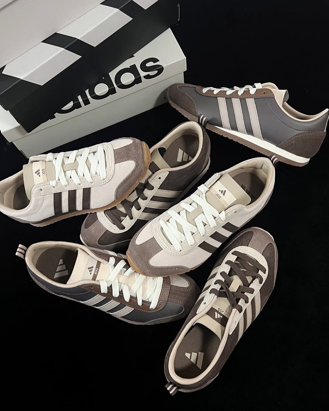 (預訂) Adidas VS JOG 2.0 咖啡 【三色】