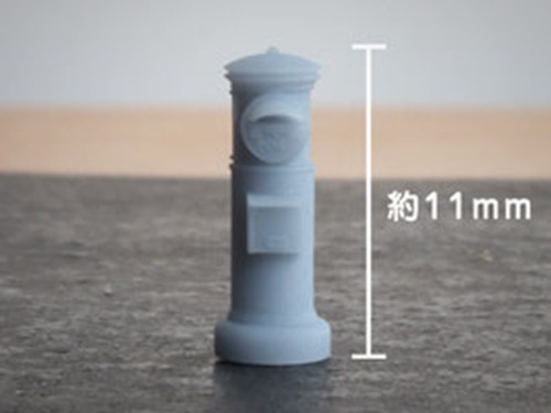 梅桜堂 AC-025-15U 1/150 郵筒 未上色 5個