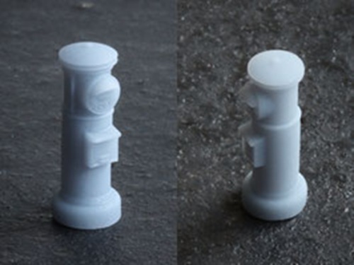 梅桜堂 AC-025-15U 1/150 郵筒 未上色 5個