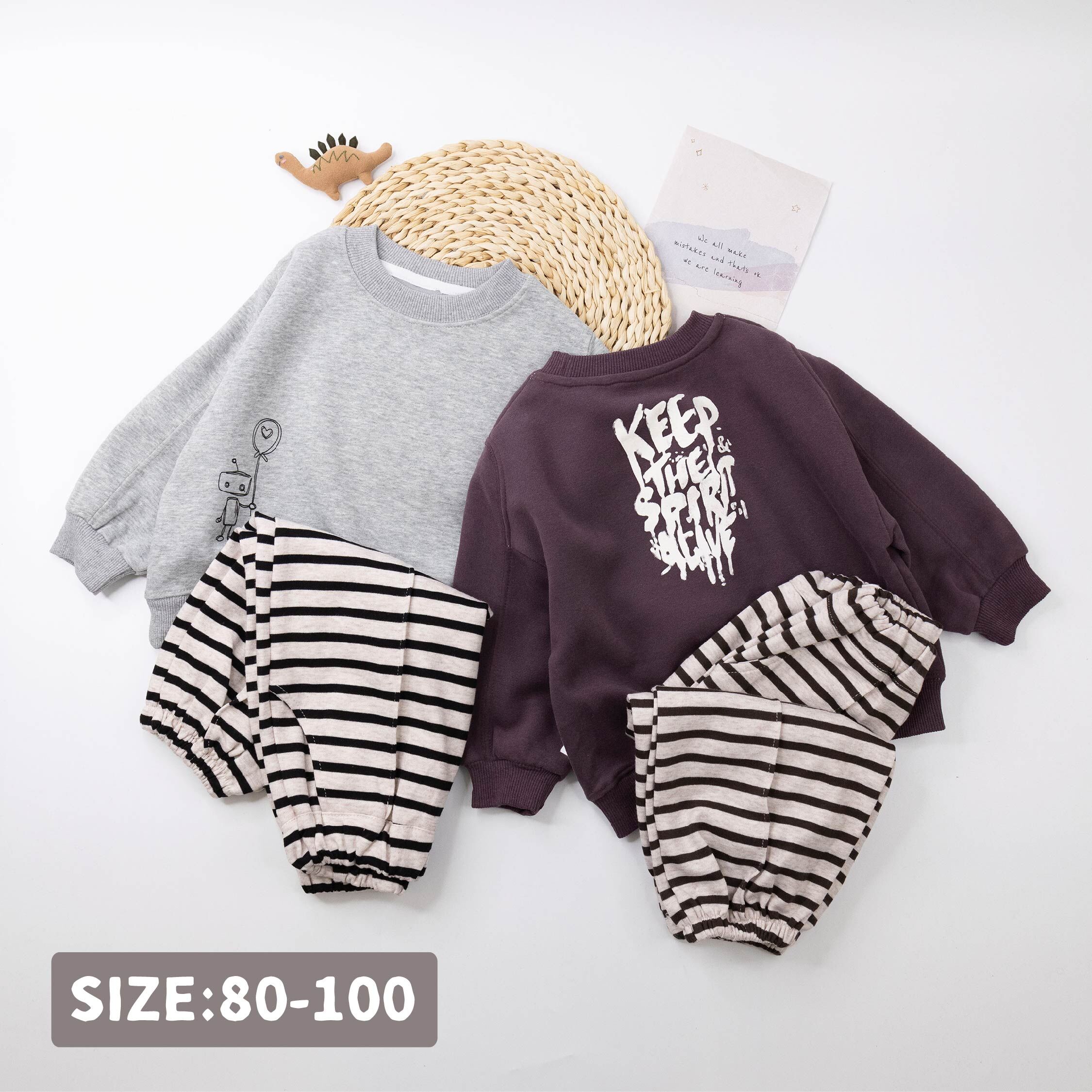 【H55486】愛心氣球機器人套裝＊二色