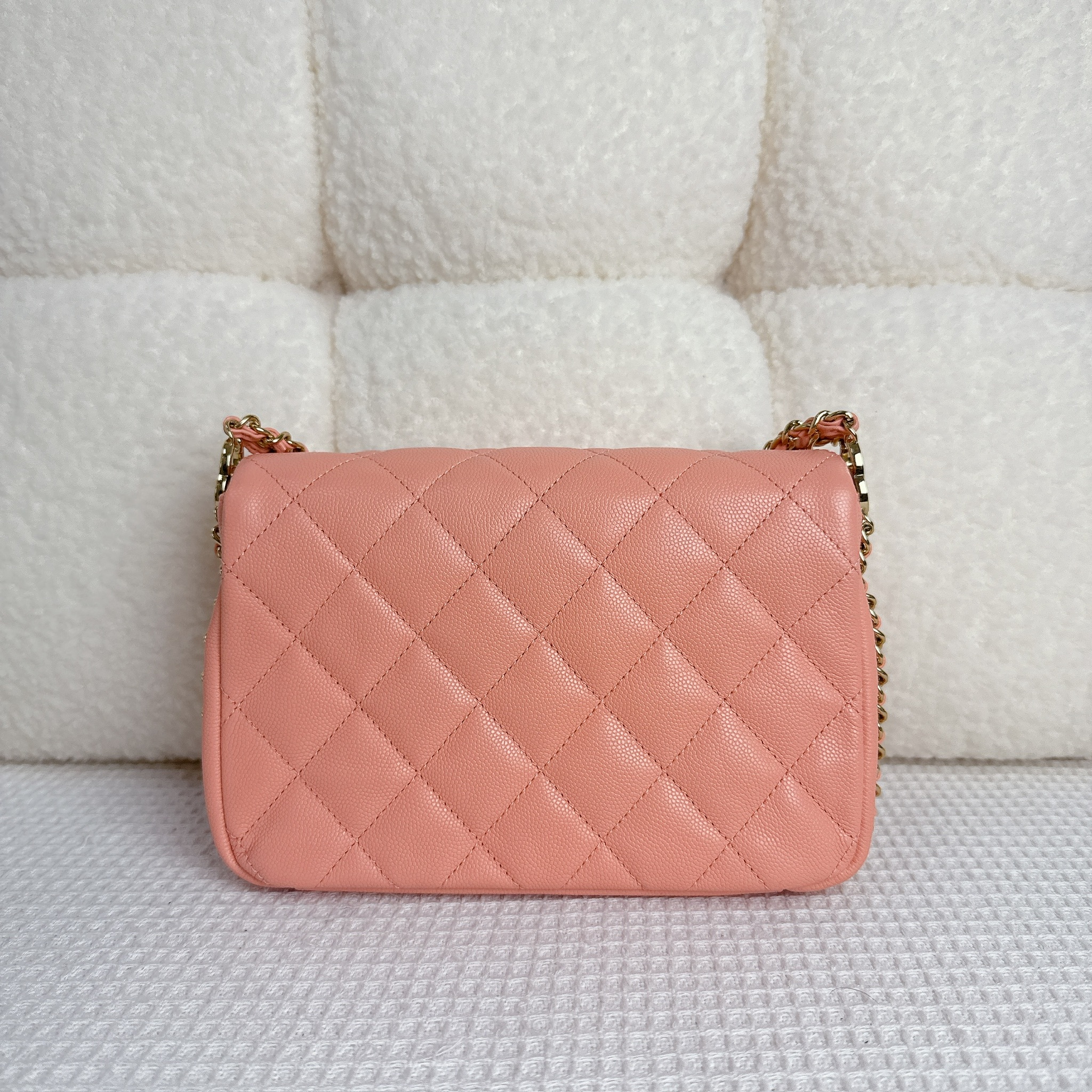 Chanel Flap Bag - Pink / Ghw