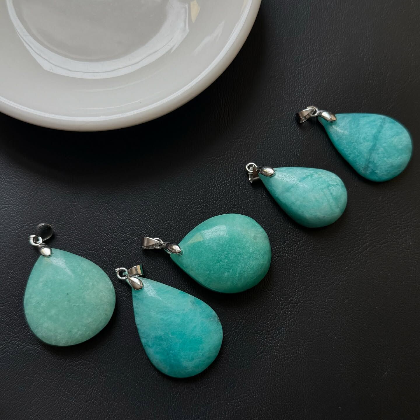 [原石] 天河石 項鏈吊墜