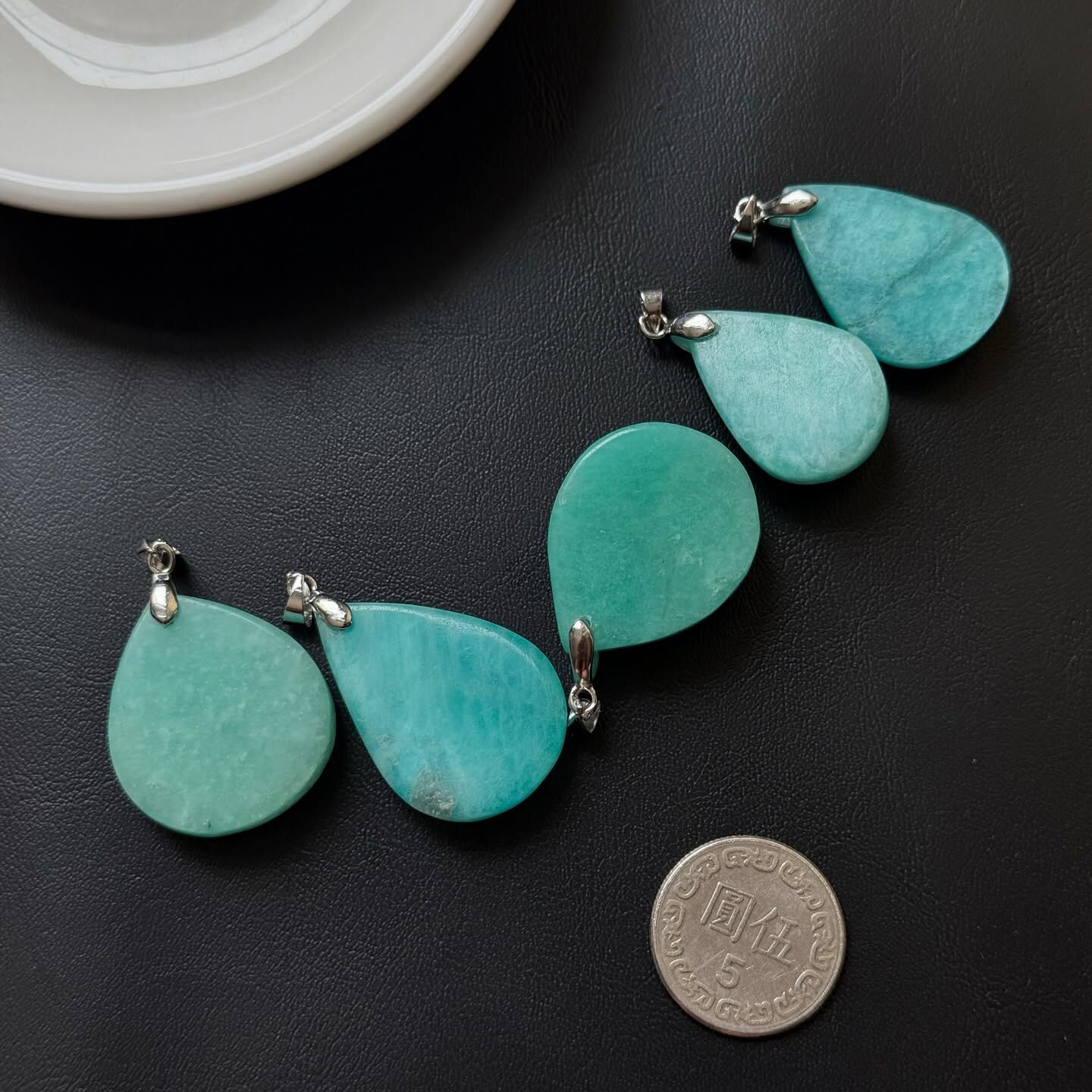 [原石] 天河石 項鏈吊墜