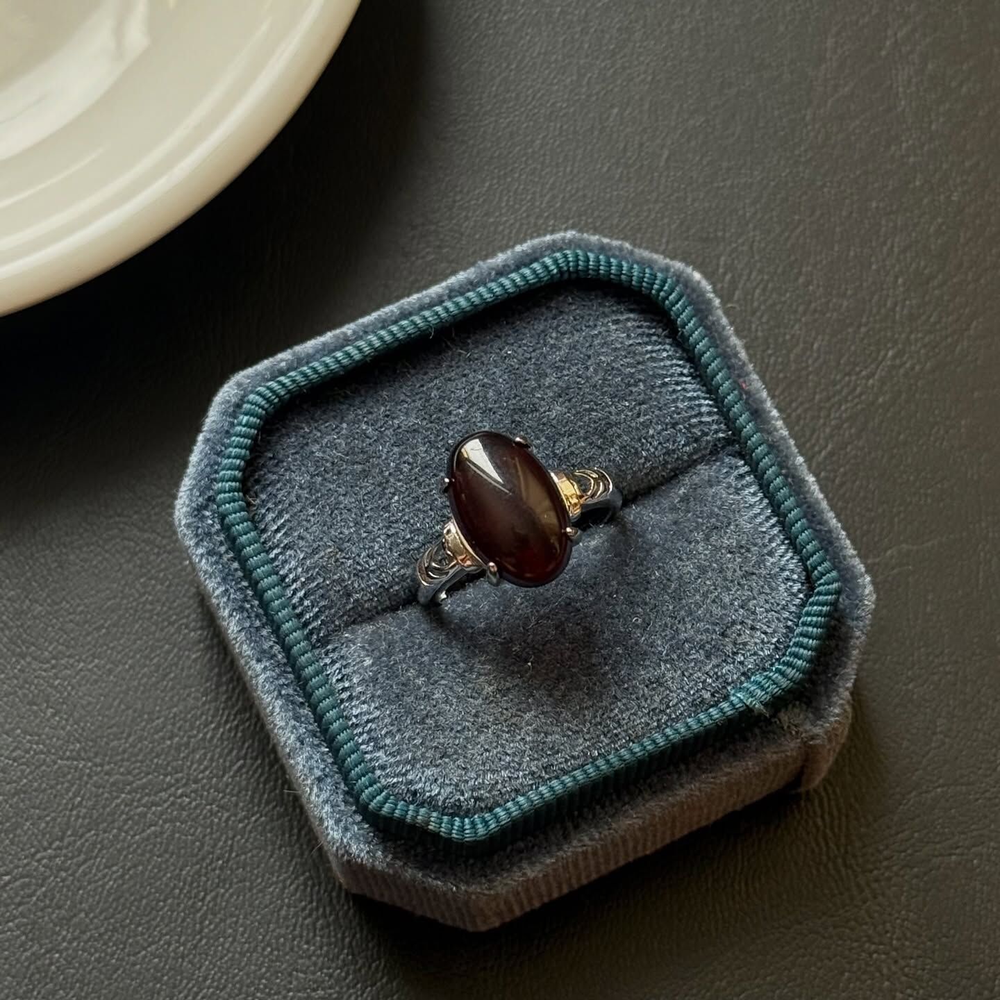 [原石] 血珀 戒指