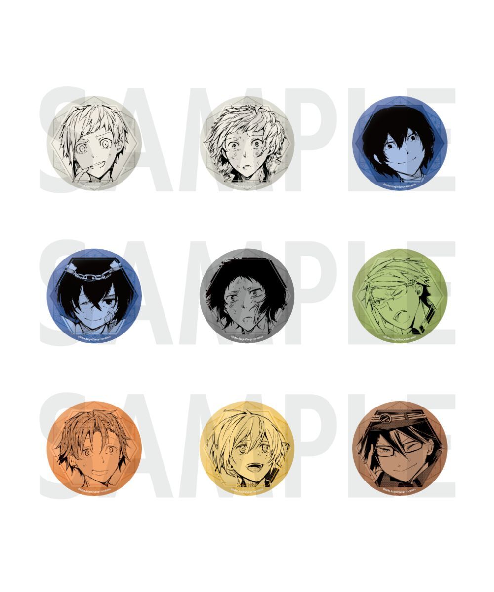 預購-『文豪Stray dogs』集換式雷射徽章 novels ver.3 PACK盲盒販售 隨機出貨【日本進口精品】