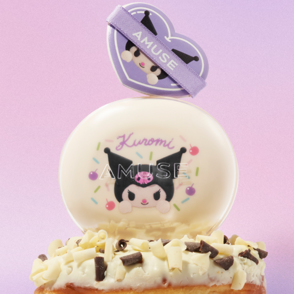 AMUSE [庫洛米聯名] 果凍水光純素氣墊粉餅