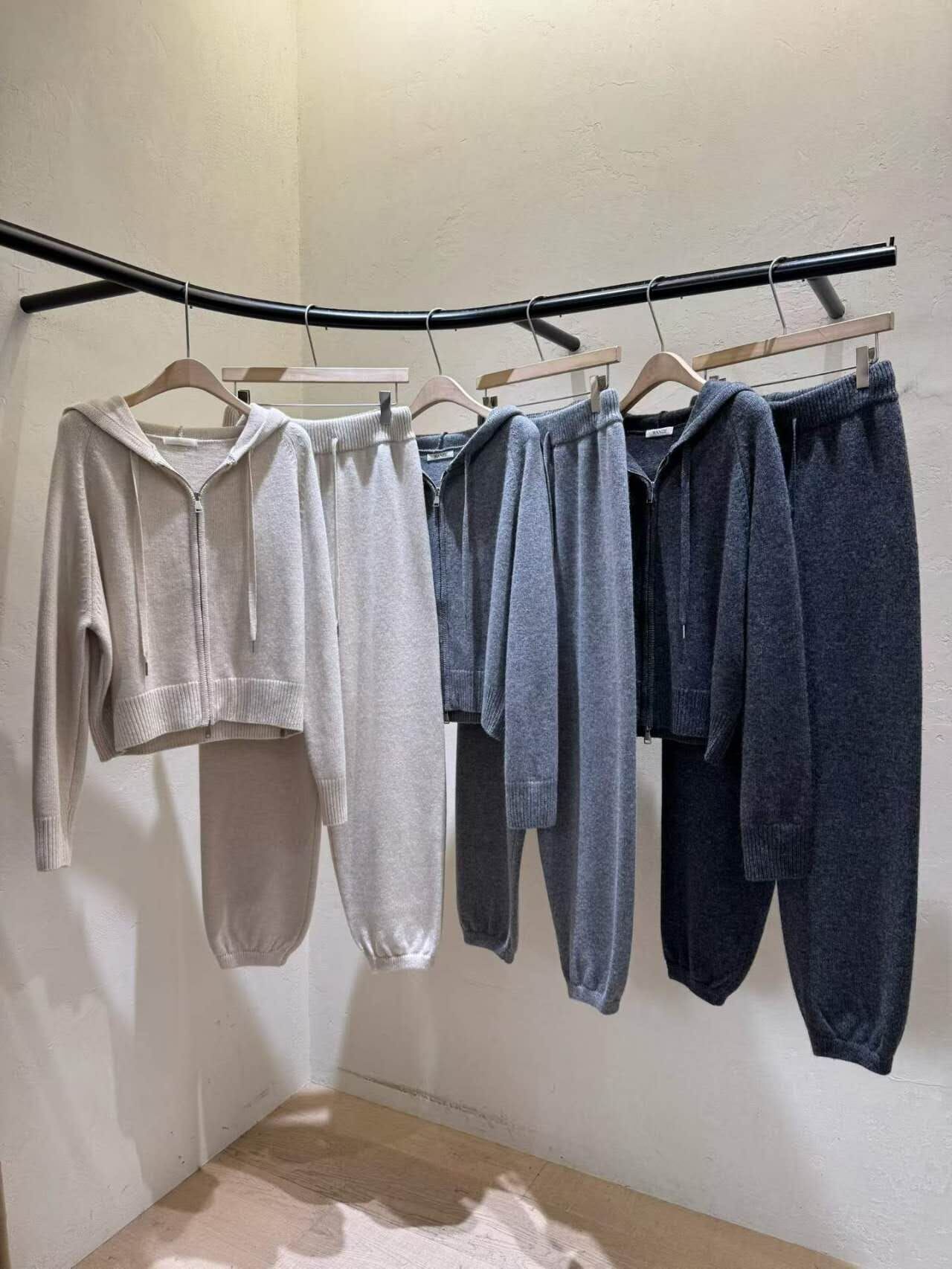 WJ5148 全橡筋束腳休閒褲