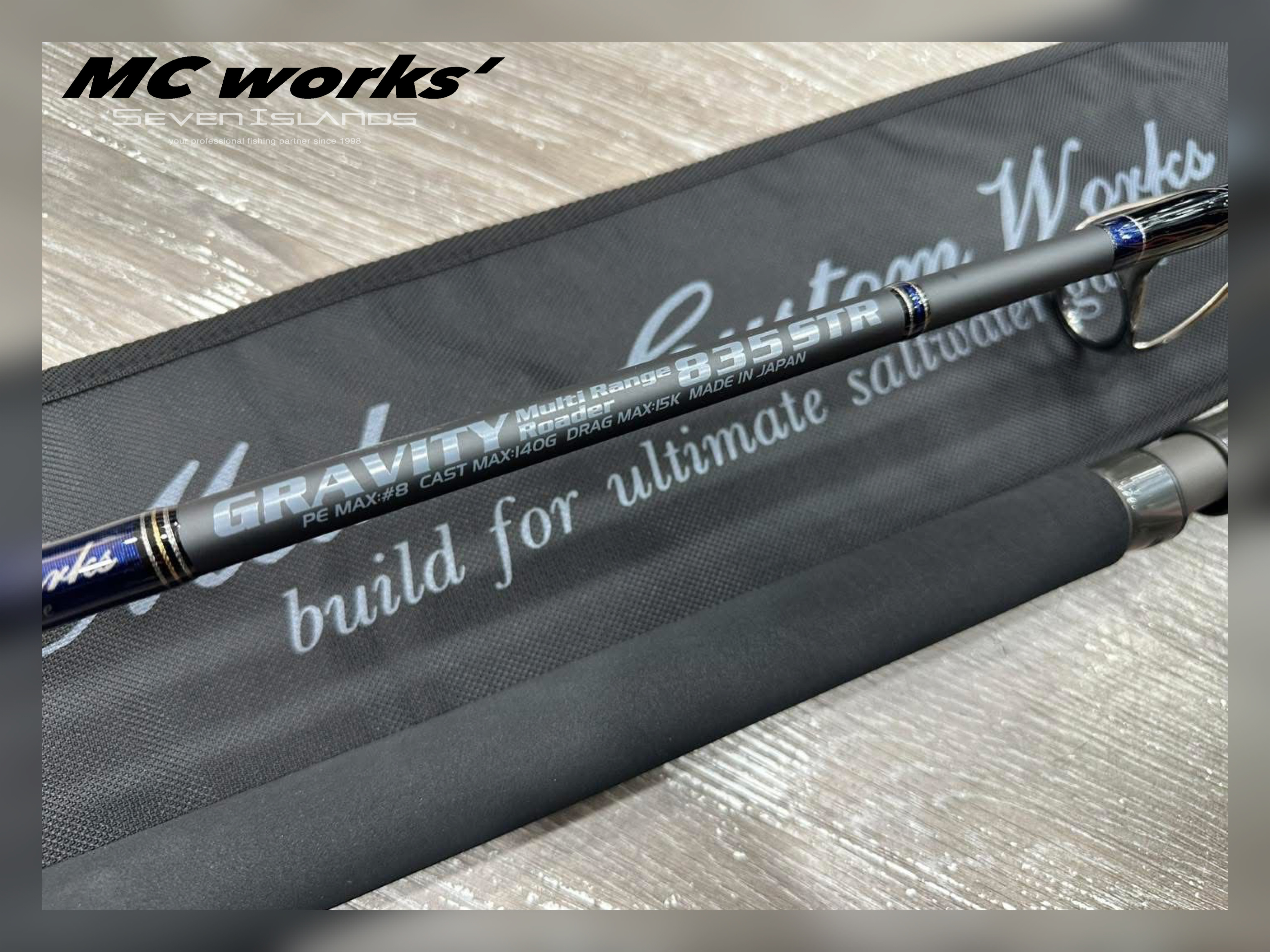 MC WORKS' Gravity 835CTR Casting Rod GR835CTR
