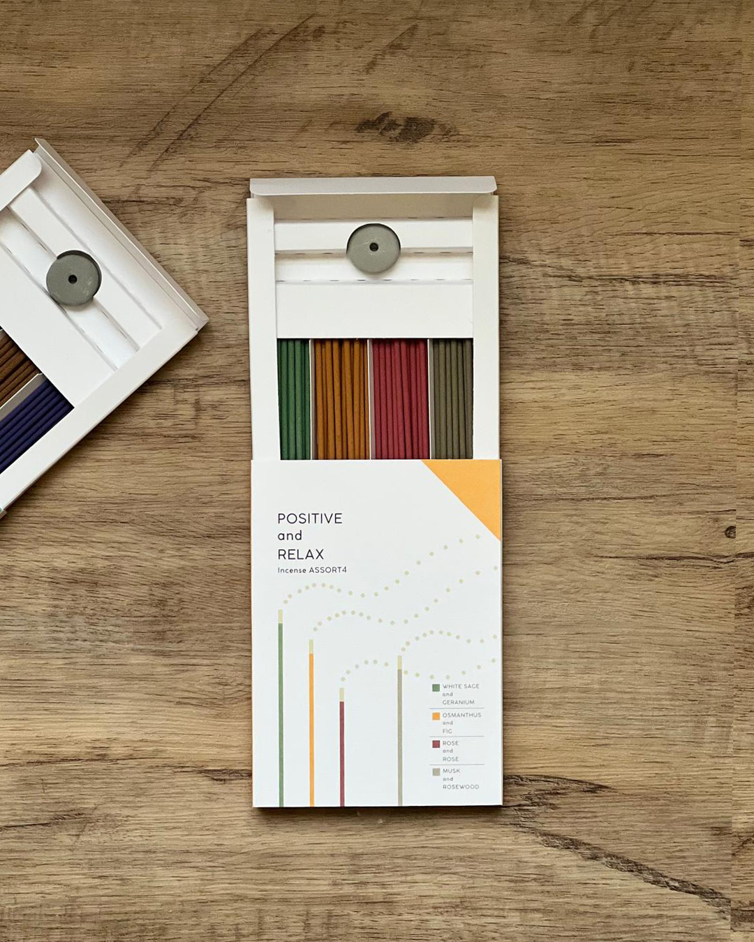 Aroma & Incense Positive Relax set｜Kameyama