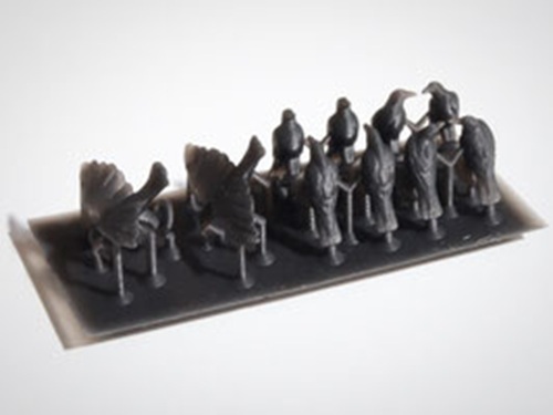 梅桜堂 FI-023-83C 1/83 10隻烏鴉