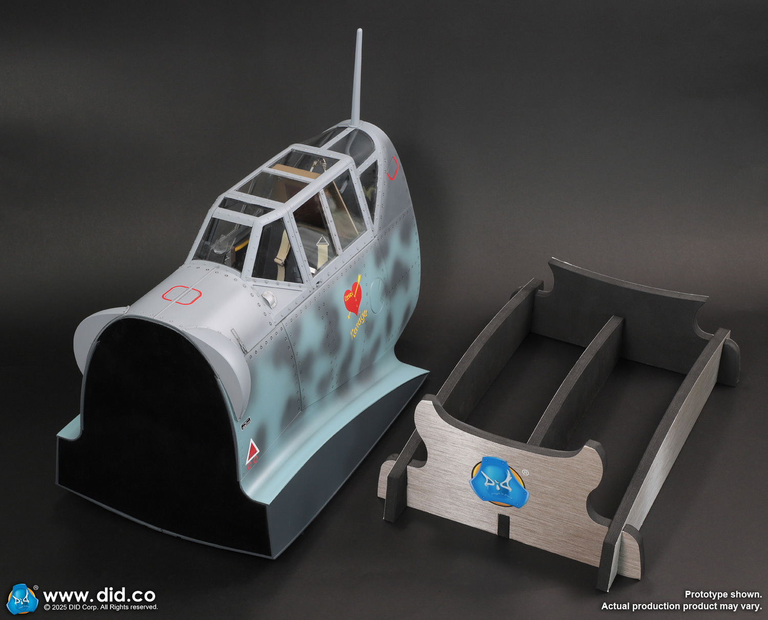 [訂金]DID E60083 1/6 WWII German Bf-109G Cockpit (Grey Blue)