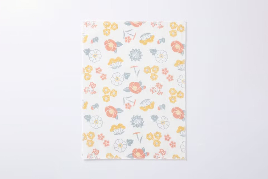 中川政七商店 - 蚊帳織方巾 / 秋冬花紋