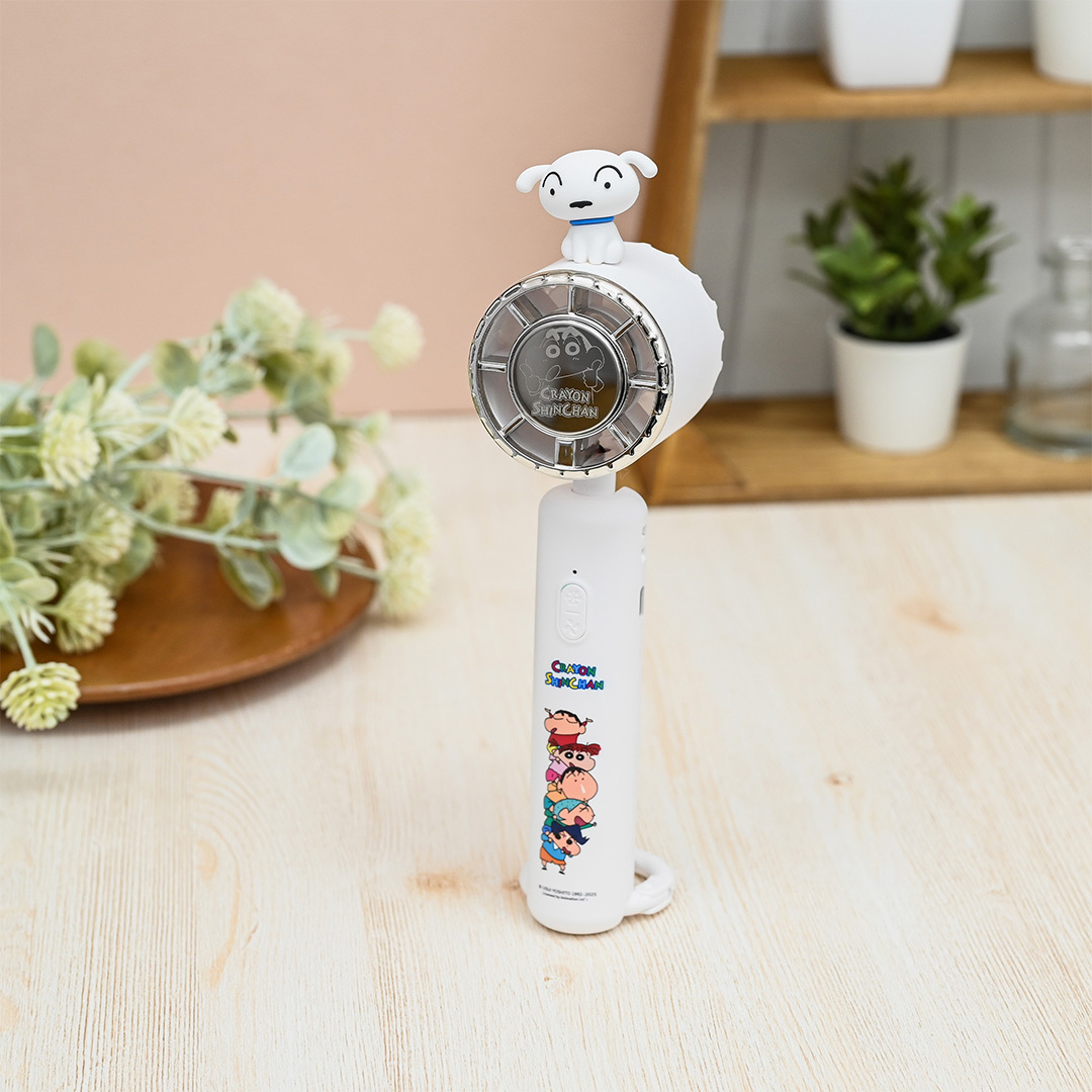 infoThink | 手持製冷風扇 - 蠟筆小新【infoThink 官方授權經銷】