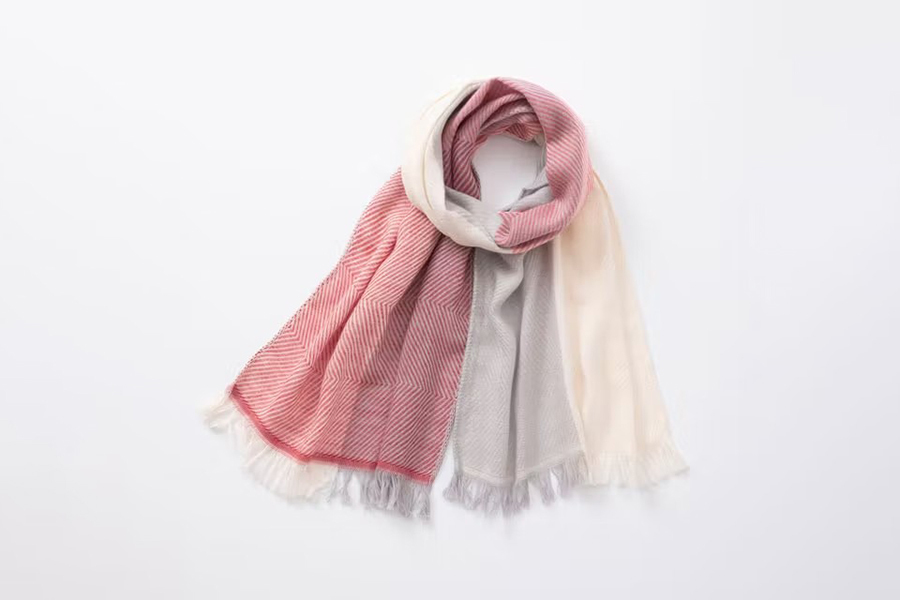 中川政七商店 - 今治棉紗圍巾 / 紅