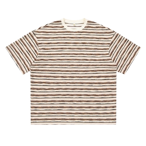 日系復古撞色條紋短袖T恤 MT7165