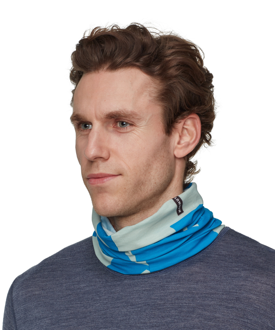 Mammut / 配件 / Neck Gaiter Logo / 鋼鐵灰/黑、深鴨青/薰衣草紫、冰川藍/鼠尾草銀綠 (M119105817)